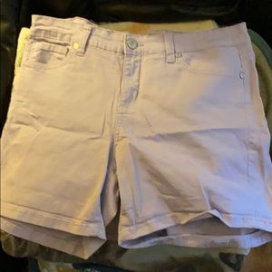 Beige celebrity pink shorts